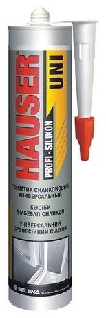 Герметик HAUSER Uni, цвет белый 260 мл