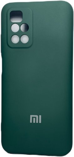 Чехол Для Xiaomi Redmi 10 темно-зеленый купить,720