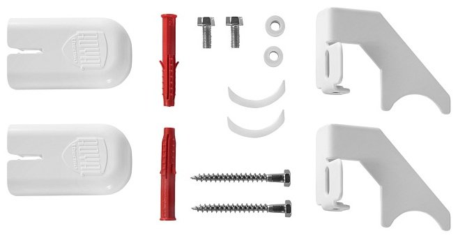 Royal Thermo кронштейн Design 80 2 шт купить,10477