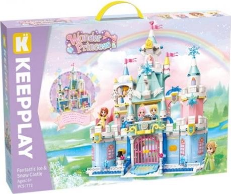 Конструктор замок с фигурками, деталей 772 шт купить,NaN