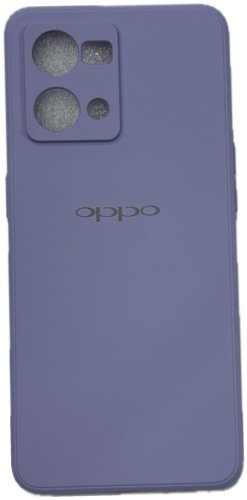 Чехол Для OPPO Reno 7 4G сиреневый купить,886