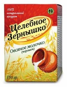 Овсяное молочко Целебное зернышко порошок 150 мл купить,NaN