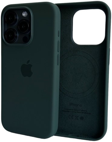 Чехол Для Apple iPhone 13 Pro Max темно-зеленый купить,8054