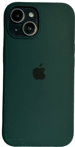 Чехол Для Apple iPhone 15 темно-зеленый купить,709