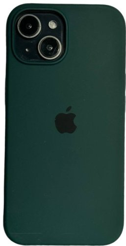 Чехол Для Apple iPhone 15 темно-зеленый купить,709
