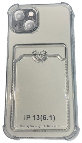 Чехол OEM для Apple iPhone 13 темно-прозрачный - ForteMarket Чехол OEM для Apple iPhone 13 темно-прозрачный купить,670