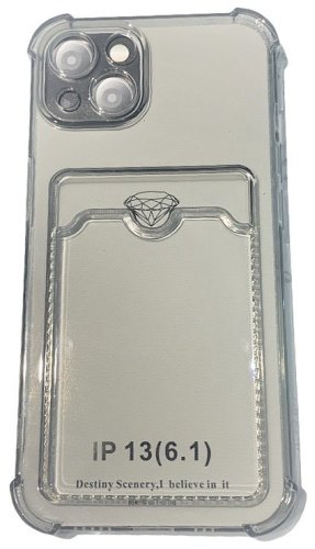 Чехол OEM для Apple iPhone 13 темно-прозрачный - ForteMarket Чехол OEM для Apple iPhone 13 темно-прозрачный купить,670