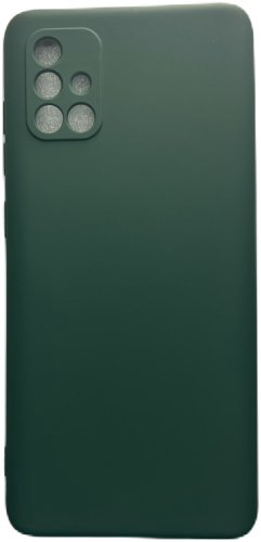 Чехол Case для Samsung Galaxy A71 темно-зеленый купить,676