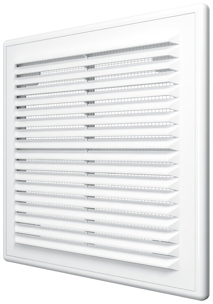 Решетка вентиляционная Эра 150х150х16 мм, пластик