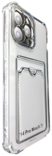 Чехол OEM для Apple iPhone 14 Pro Max темно-прозрачный - ForteMarket Чехол OEM для Apple iPhone 14 Pro Max темно-прозрачный купить,360