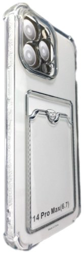 Чехол OEM для Apple iPhone 14 Pro Max темно-прозрачный - ForteMarket Чехол OEM для Apple iPhone 14 Pro Max темно-прозрачный купить,360