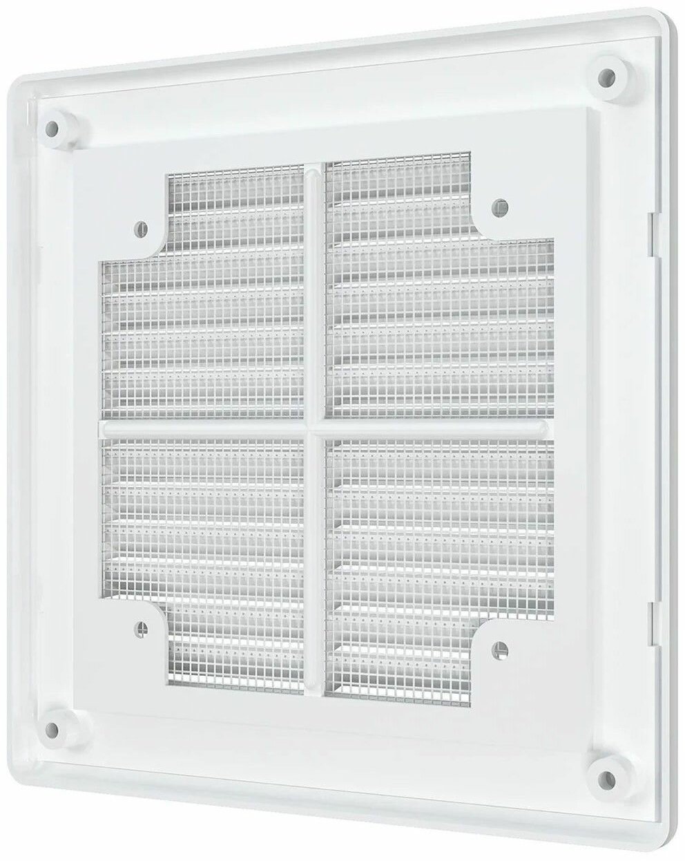 Решетка вентиляционная Эра 150х150х16 мм, пластик