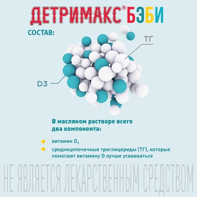 Куртис Хелс Капс Детримакс D3 Бэби раствор 30 купить,NaN
