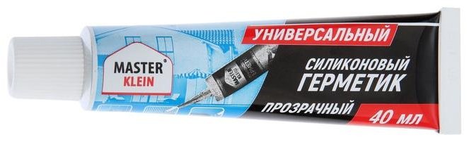 Герметик Master Klein Универсальный, цвет прозрачный 40 мл купить,NaN