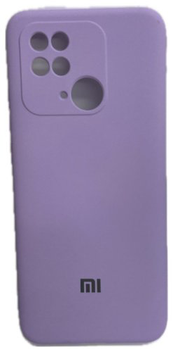 Чехол Для Xiaomi Redmi 10C сиреневый купить,896