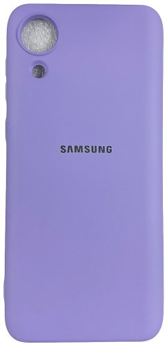 Чехол Для Samsung Galaxy A03 core сиреневый купить,900