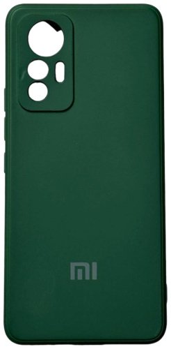 Чехол Для Xiaomi 12 lite темно-зеленый купить,894