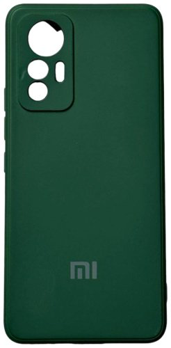 Чехол Для Xiaomi 12 lite темно-зеленый купить,894