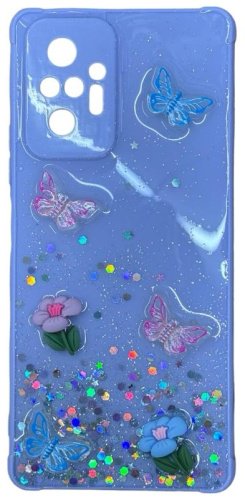 Чехол Для Xiaomi Redmi Note 11 Pro сиреневый купить,1570