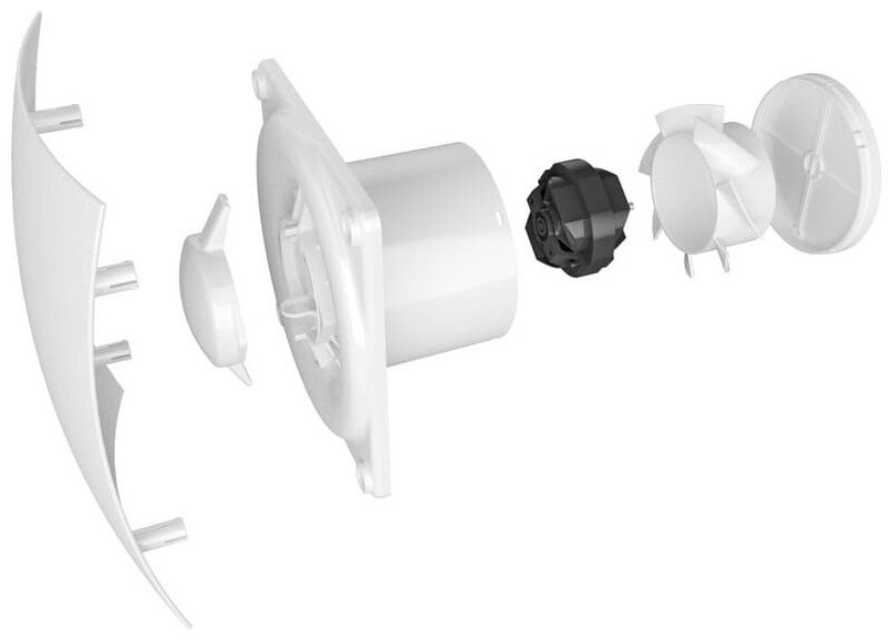 Вытяжной вентилятор Эра осевой D100 мм 9Вт, BREEZE 4C MR