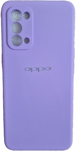 Чехол Для OPPO Reno5 сиреневый купить,802