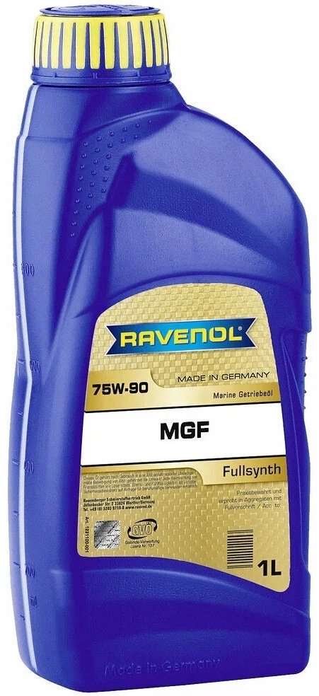 Масло синтетическое RAVENOL MGF 1 л