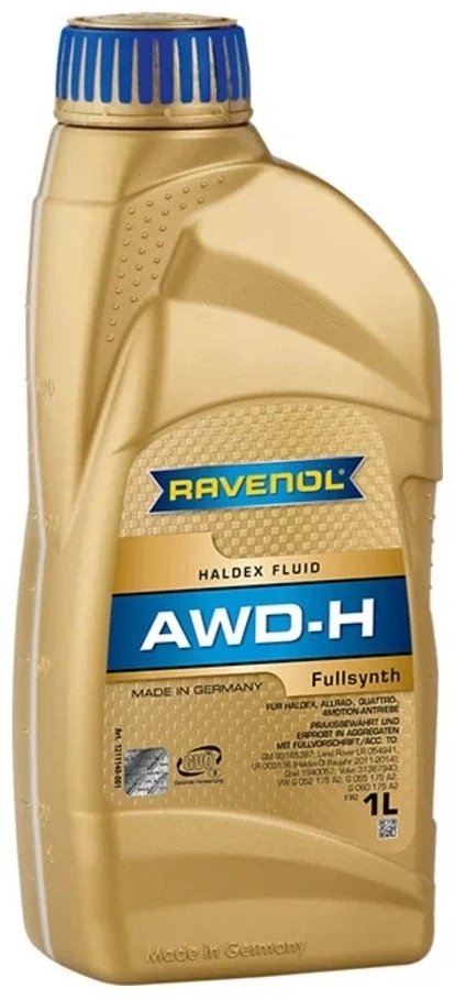 Масло синтетическое RAVENOL AWD-H Fluid 1 л