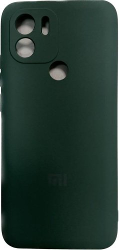 Чехол Для Xiaomi Redmi A1+ темно-зеленый купить,539
