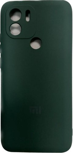 Чехол Для Xiaomi Redmi A1+ темно-зеленый купить,539