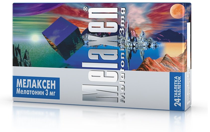Мелаксен таблетки 3 мг 24 шт