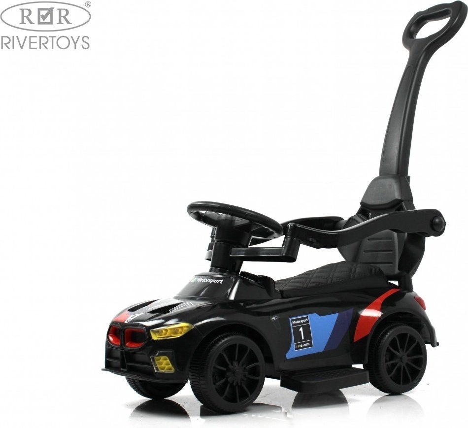 Каталка River Toys F003FF-P черный