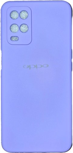 Чехол Для OPPO A54 сиреневый