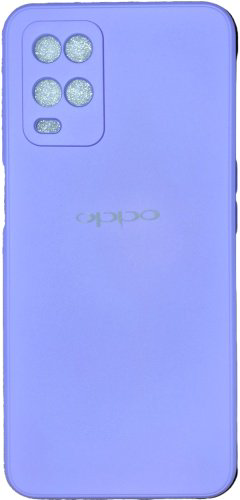 Чехол Для OPPO A54 сиреневый