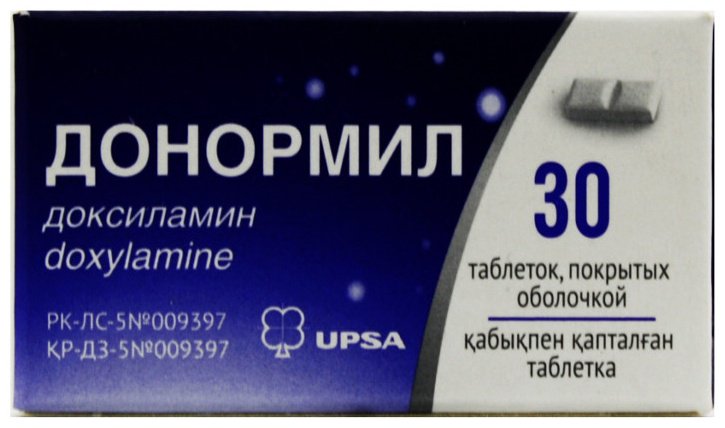 Донормил таблетки 15 мг 30 шт