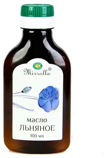 Масло льняное масло 100 мл