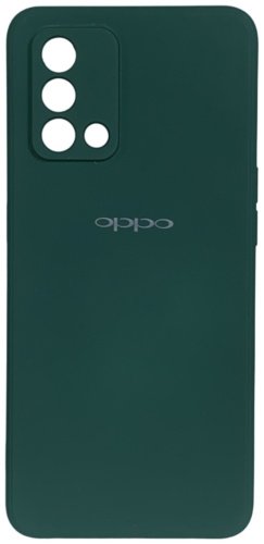 Чехол Для OPPO A74 темно-зеленый
