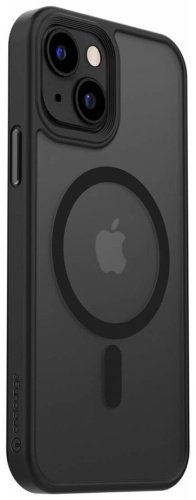 Чехол Для Apple 13, iPhone 13 темно-прозрачный