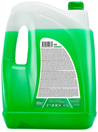 Антифриз SIBIRIA Green зеленый G-11 10 л