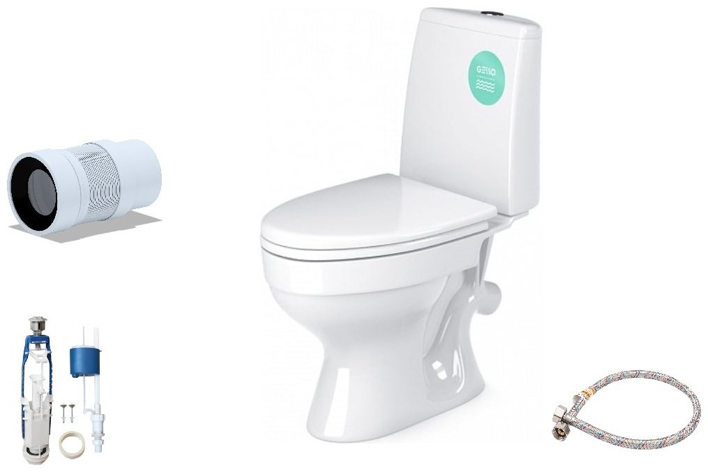 ВКЗ унитаз-компакт W101 HOME De Luxe, санфаянс - ForteMarket ВКЗ унитаз-компакт W101 HOME De Luxe, санфаянс купить,49500