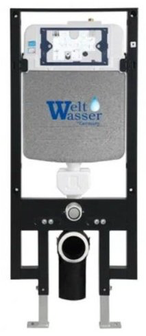 WeltWasser унитаз с инсталляцией GELBACH 041 MT-GR, санфаянс купить,NaN