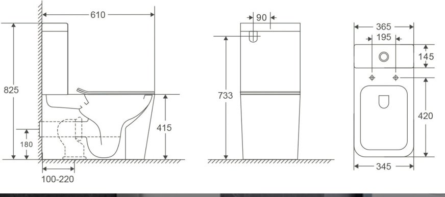TERMINUS унитаз с бачком 12F61x36W, санфарфор купить,0