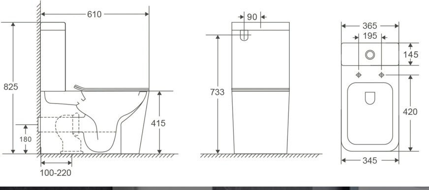 Унитаз Terminus 12F61x36W белый купить,NaN