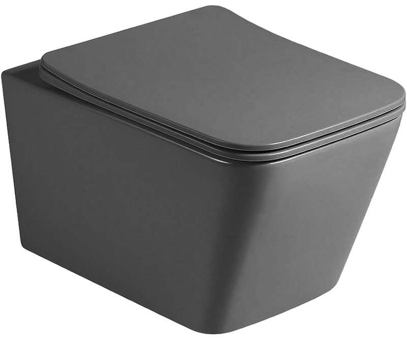 Унитаз Vincea VT1-12MA серый