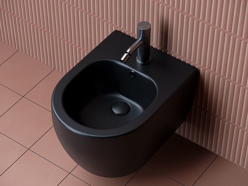 Биде Ceramicanova CN3002MB черное купить,180095