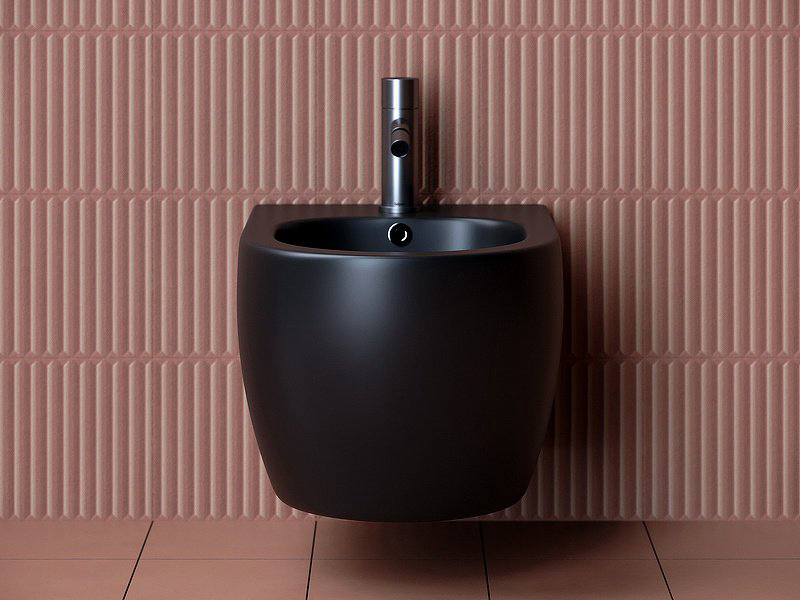 Биде Ceramicanova CN3002MB черное купить,180095