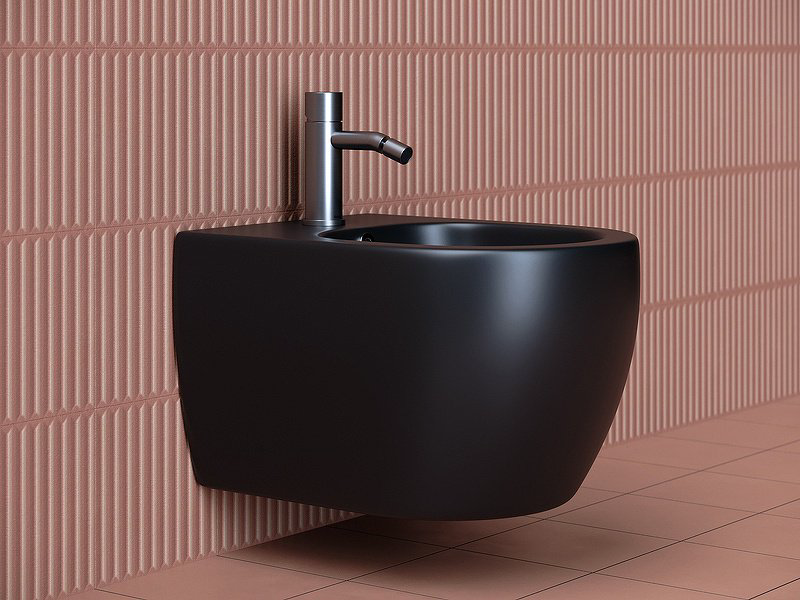 Биде Ceramicanova CN3002MB черное купить,180095