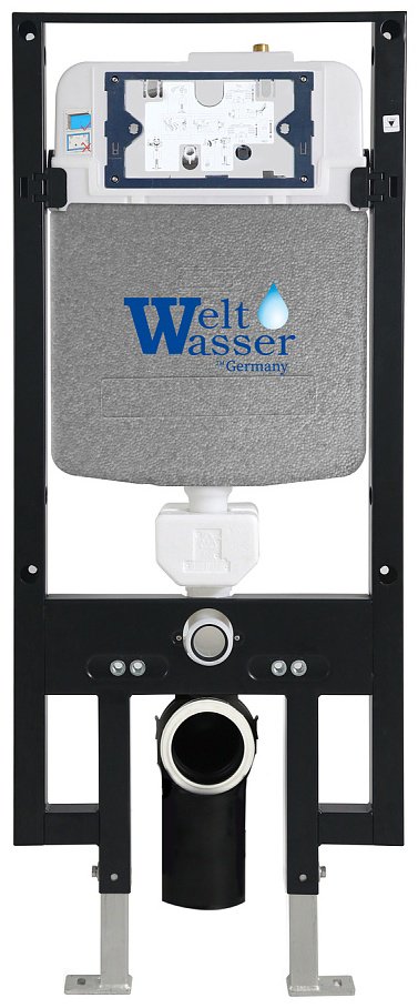 WeltWasser унитаз с инсталляцией HOFBACH 041 GL-WT, санфаянс купить,0