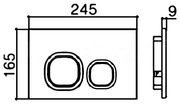 WeltWasser унитаз с инсталляцией JECKENBACH 004 GL-WT, санфаянс