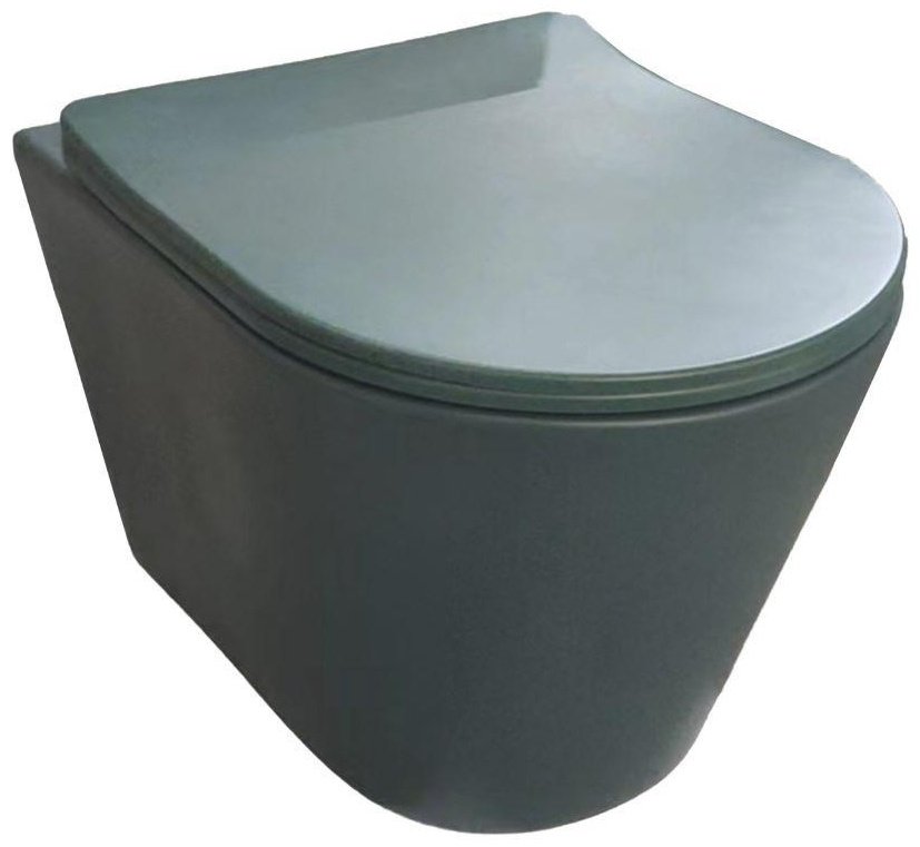 Унитаз YHJ-002 зеленый