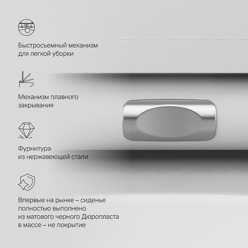 Унитаз AM.PM C701700MWSC белый купить,NaN